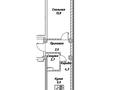 1-бөлмелі пәтер · 33.3 м² · 3/3 қабат, Жангозина 61Б, бағасы: 18.5 млн ₸ в Каскелене — фото 12