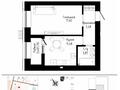 1-бөлмелі пәтер · 40.15 м² · 2 қабат, Култегин 3, бағасы: ~ 27.7 млн ₸ в Астане, Нура р-н