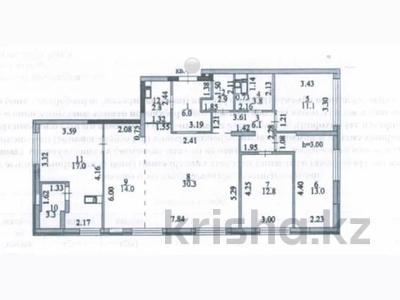 5-комнатная квартира, 124 м², 3/16 этаж, Турар Рыскулов 1 — Кунаева за 80 млн 〒 в Астане, Есильский р-н