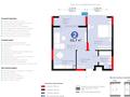 2-комнатная квартира · 55.7 м² · 2/16 этаж, Динмухамед Конаев 3 за 45 млн 〒 в Астане, Есильский р-н — фото 2