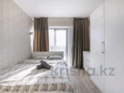 2-комнатная квартира · 55 м² · 14/16 этаж, мкр Коктем-3 — Абая-Мусрепова-Сатпаева-Байзакова за 30 000 ₸ в Алматы, Бостандыкский р-н