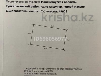 Участок · 15 соток, Саина Шапагатова за 2.5 млн ₸
