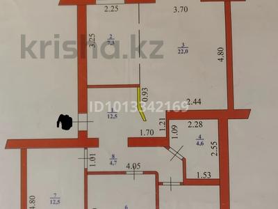4-комнатная квартира · 83 м² · 4/5 этаж, Кердери 137 — Евразия за 27 млн ₸ в Уральске, мкр Школьник