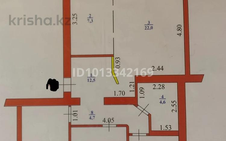 4-комнатная квартира · 83 м² · 4/5 этаж, Кердери 137 — Евразия за 27 млн ₸ в Уральске, мкр Школьник — фото 2