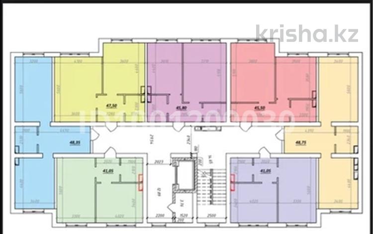 2-бөлмелі пәтер · 47.5 м² · 3/7 қабат, 41-й мкр 1 — ЖК «Манхэттен, бағасы: 12 млн ₸ в Актау — фото 2