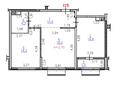 2-комнатная квартира · 63.2 м² · 8/12 этаж, Бауыржана Момышулы — Монке би за 44.5 млн ₸ в Алматы, Алатауский р-н