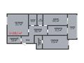 3-бөлмелі пәтер · 108.2 м² · 7/7 қабат, Нурсултана Назарбаева 223, бағасы: 39.5 млн ₸ в Костанае — фото 2
