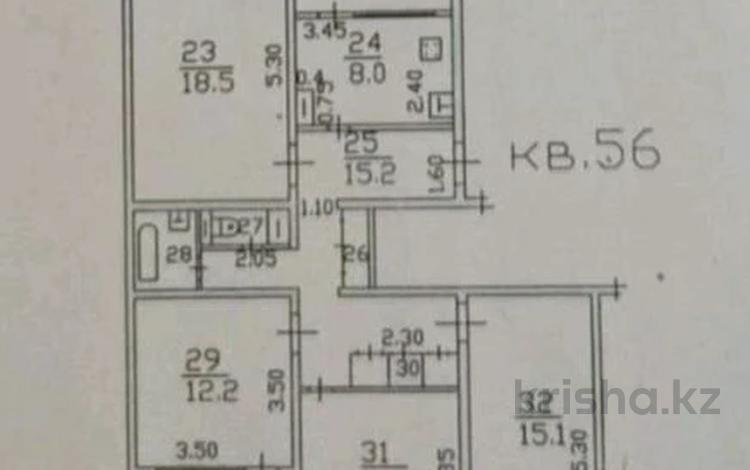 4-комнатная квартира · 87 м² · 5/8 этаж, Курмангазы 58/37 — Угол Байсеитовой за 110 млн ₸ в Алматы, Алмалинский р-н — фото 9