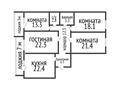 4-комнатная квартира · 130 м² · 8/9 этаж, Назарбаева за 76.5 млн ₸ в Костанае — фото 32