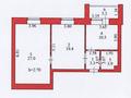2-комнатная квартира · 68 м² · 4/14 этаж, Шаймерден Косшыгулулы 7 за 280 000 ₸ в Астане, Сарыарка р-н — фото 2