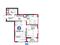 2-комнатная квартира · 58.9 м² · 17/17 этаж, Турар Рыскулов 18/7 — Хусейн бен Талал за 37.5 млн ₸ в Астане, Есильский р-н