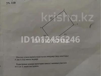 Участок · 10 соток, Жанакурлыс 110 110 — Новостройка 110 Асил арыкта мешыттен откен сон 2шы кошеде орналаскан за 7.5 млн ₸ в Асиларык