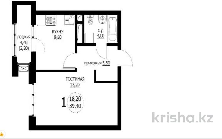 1-бөлмелі пәтер · 40 м² · 4/9 қабат, Кайым Мухамедханов 45/1 — ‼️проходит ипотеку ‼️ГОРЯЧКА ‼️ЛУЧШЕЕ ПРЕДЛОЖЕНИЕ В РАЙОНЕ И ЖК! ‼️, бағасы: 22 млн ₸ в Астане, Нура р-н — фото 8