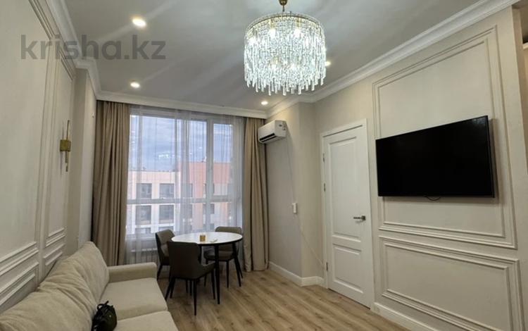 2-комнатная квартира · 45 м² · 12/12 этаж, Санжара Асфендиярова 5 за 300 000 ₸ в Астане, Нура р-н — фото 2