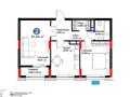 2-комнатная квартира · 61.5 м² · 7/9 этаж, Туран 57/6 за 47.5 млн ₸ в Астане, Нура р-н — фото 5