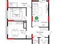 3-комнатная квартира · 82.2 м² · 21/22 этаж, Сыганак 26/2 за 44.5 млн 〒 в Астане, Нура р-н