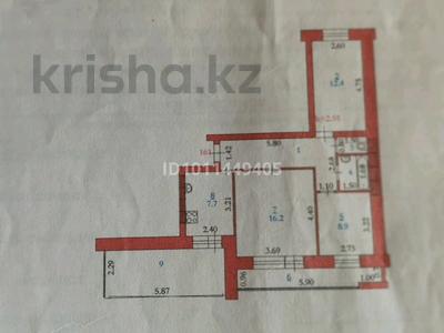 3-бөлмелі пәтер · 67 м² · 2/9 қабат, мкр 8, 101-й стрелк бригады 7, бағасы: 26 млн ₸ в Актобе