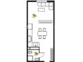 1-комнатная квартира · 45.2 м² · 5/9 этаж, мкр Кайрат, сыбызғы 100 — рыскулова кульджинский тракт за 23.5 млн ₸ в Алматы, Турксибский р-н