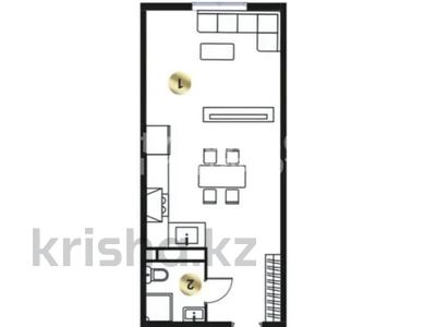 1-комнатная квартира · 45.2 м² · 5/9 этаж, мкр Кайрат, сыбызғы 100 — рыскулова кульджинский тракт за 23.5 млн ₸ в Алматы, Турксибский р-н