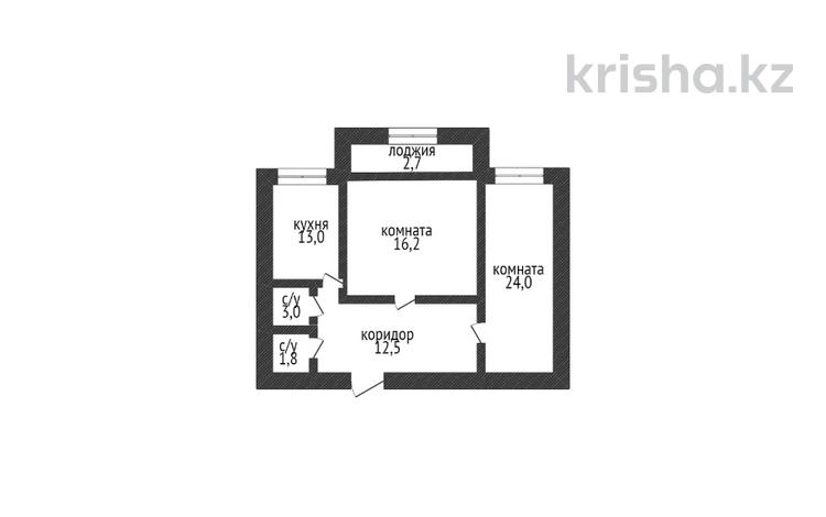 2-бөлмелі пәтер · 74 м² · 1/10 қабат, Центральный 59А, бағасы: ~ 21 млн 〒 в Кокшетау — фото 2