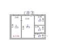 2-бөлмелі пәтер · 46.5 м² · 2/4 қабат, Пр.Женис 57, бағасы: 21.7 млн ₸ в Астане, Сарыарка р-н — фото 12