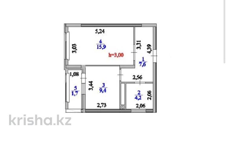 1-комнатная квартира · 39 м² · 9/14 этаж, Бухар Жырау 33/1 за 31.5 млн 〒 в Астане, Есильский р-н — фото 2