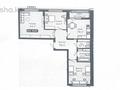3-бөлмелі пәтер · 76 м² · 3/9 қабат, 102 — Шаймерденова, бағасы: 36 млн ₸ в Астане, Сарайшык р-н