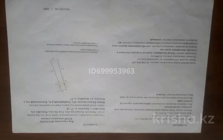 Отдельный дом · 4 комнаты · 60 м² · 15 сот., Кожабека 56 — Конечни за 10 млн ₸ в Коксаеке — фото 2