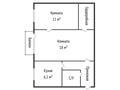 2-бөлмелі пәтер · 45.4 м² · 3/4 қабат, ПРОСПЕКТ Н. НАЗАРБАЕВА 55/1 — БУЛЬВАР ГАГАРИНА, бағасы: 16 млн ₸ в Усть-Каменогорске — фото 5