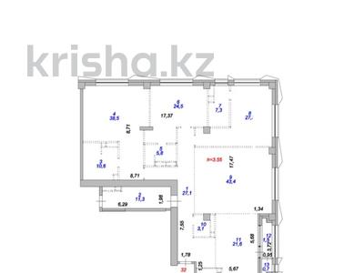 4-комнатная квартира, 225 м², 10/18 этаж, Динмухамеда Кунаева 8а за 220 млн 〒 в Астане