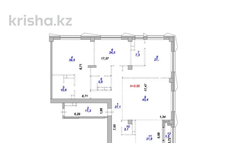 4-комнатная квартира, 225 м², 10/18 этаж, Динмухамеда Кунаева 8а за 225 млн 〒 в Астане — фото 2
