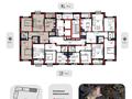 3-комнатная квартира · 98.37 м² · 8/17 этаж, E 908 — Улы дала за 55.5 млн ₸ в Астане, Нура р-н