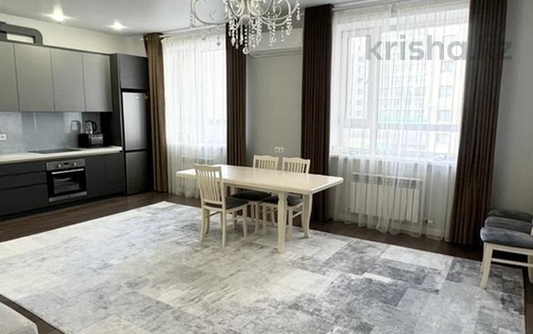 3-бөлмелі пәтер · 80 м² · 3/6 қабат, Райымбек батыра 54 — К.Азербаева, бағасы: 53 млн ₸ в Астане, Алматы р-н — фото 2