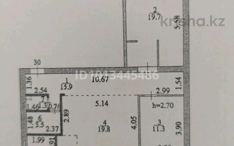 3-бөлмелі пәтер · 85 м² · 7/13 қабат, Бухар жырау 32, бағасы: 53 млн ₸ в Астане, Есильский р-н — фото 2