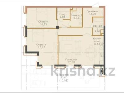 3-бөлмелі пәтер · 110 м² · 1/3 қабат, Оспанова 80/85, бағасы: 140 млн ₸ в Алматы, Медеуский р-н