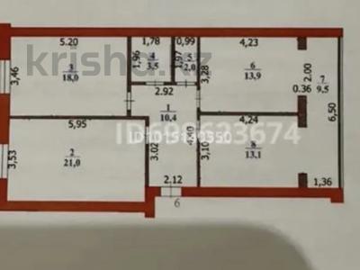 3-бөлмелі пәтер · 91.4 м² · 3/4 қабат, Ескі аэропорт ш/а., Туякберді Шамелова 84А, бағасы: 28 млн ₸ в Уральске, мкр Старый Аэропорт