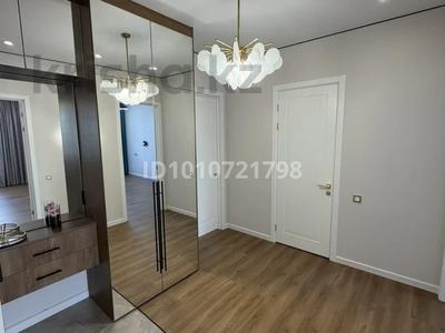 3-комнатная квартира · 85 м² · 7/9 этаж, Култегин 4 — Сыганак магазин Мечта квартира новая никто не жил за 60.5 млн ₸ в Астане, Нура р-н