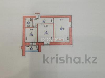 2-комнатная квартира · 62.5 м² · 5/12 этаж, Чингиз Айтматов 65 за 28.4 млн 〒 в Астане