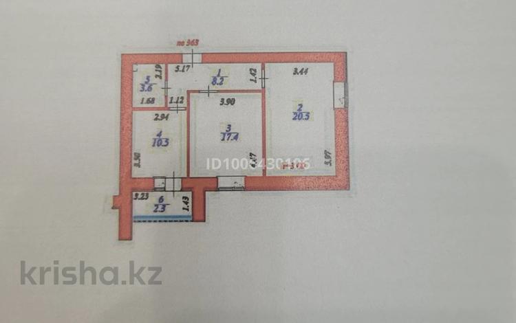 2-комнатная квартира · 62.5 м² · 5/12 этаж, Чингиз Айтматов 65 за 28.4 млн 〒 в Астане — фото 2