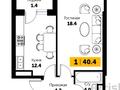1-комнатная квартира · 40 м² · 7/10 этаж, И. Жансугурова 90е за 21 млн 〒 в  — фото 4