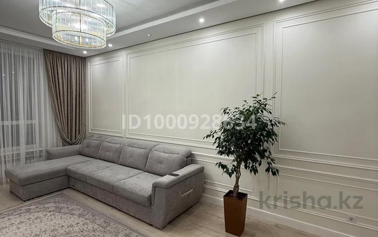 3-комнатная квартира · 88.4 м² · 3/9 этаж, Бокейхана 25v за 85 млн ₸ в Астане, Есильский р-н — фото 2