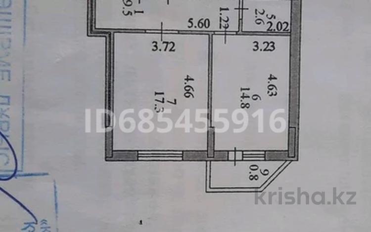 2-бөлмелі пәтер, 61 м², 1/15 қабат, Айнаколь 56 — Кордай, бағасы: 23.5 млн 〒 в Астане, Алматы р-н — фото 2