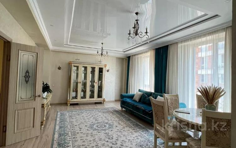 3-комнатная квартира · 86.7 м² · 1/3 этаж, Роза Жаманова за 74 млн ₸ в Алматы, Бостандыкский р-н — фото 2