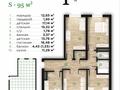 4-комнатная квартира · 95 м² · 3/7 этаж, Есенберлина 84 за ~ 42.8 млн ₸ в Усть-Каменогорске