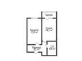 1-бөлмелі пәтер · 43.5 м² · 5/6 қабат, Пр-т Нурсултана Назарбаева 205, бағасы: 210 000 ₸ в Костанае — фото 7