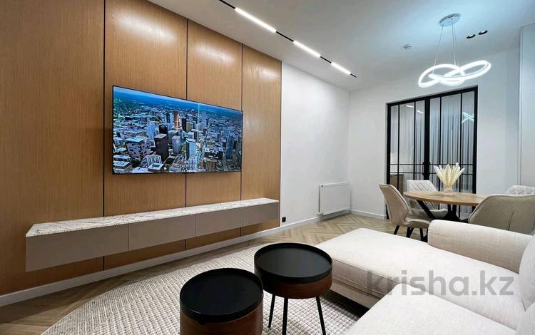 2-комнатная квартира · 70 м² · 1/3 этаж, Аль- Фараби 116/31-56 за 1.1 млн ₸ в Алматы, Медеуский р-н — фото 2