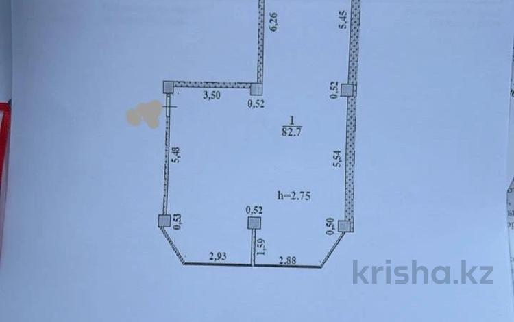 3-бөлмелі пәтер · 83 м² · 4/5 қабат, Абылай хана 2/5, бағасы: 35 млн ₸ в Каскелене — фото 2