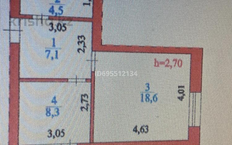 1-комнатная квартира · 40 м² · 5/9 этаж, Калдаякова — Нажимеденова за 30 млн ₸ в Астане, Алматы р-н — фото 2