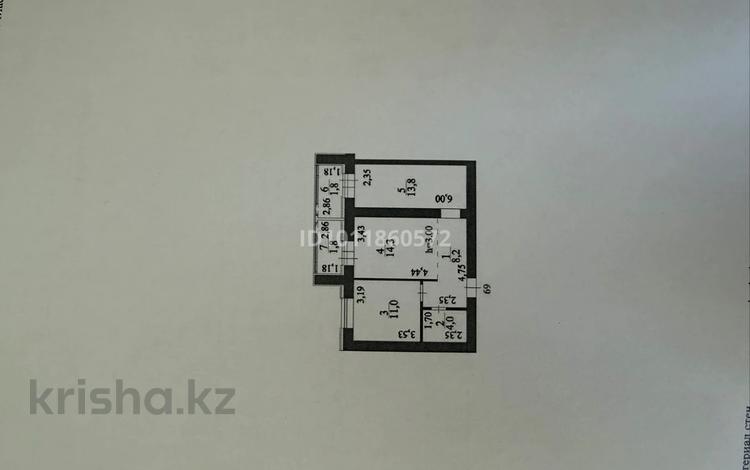 2-бөлмелі пәтер · 54.9 м² · 9/12 қабат, ул. Жумекена Нажимеденова 38, бағасы: 25 млн ₸ в Астане, Сарайшык р-н — фото 2