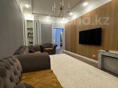 3-комнатная квартира · 90.6 м² · 1/12 этаж, Мустай Карим 13а за 84 млн ₸ в Алматы, Ауэзовский р-н